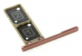 Sony Sim card Holder - 306j1x60d00 Sim- Und Speicherkartenhalter Dual Rose